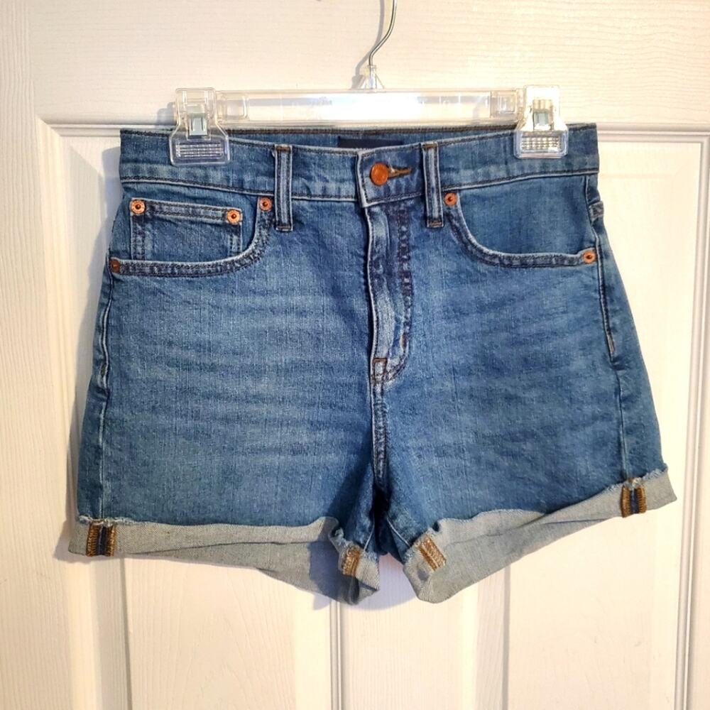 J CREW Women's Hi-rise denim shorts size 26 or 6